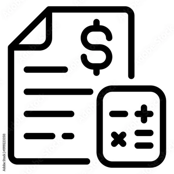 Obraz report document icon