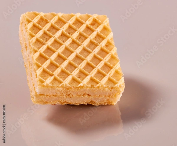 Obraz Waffelkeks mit Füllung