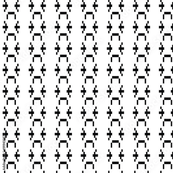 Fototapeta Black plus sign pattern