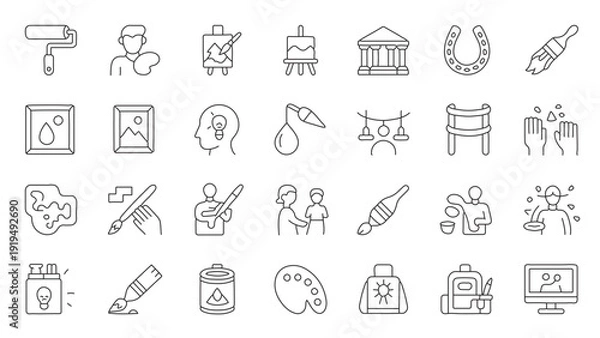 Obraz Dotted Abstract Background with Subtle Gradient Colors