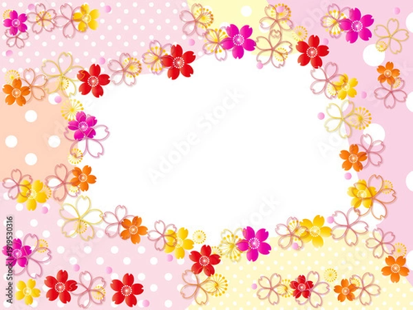 Obraz 桜■桜モチーフのフレーム