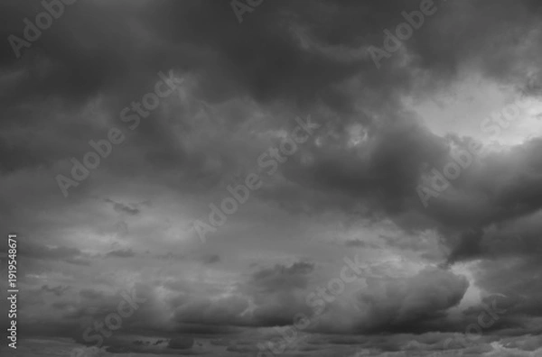 Obraz Grey storm clouds