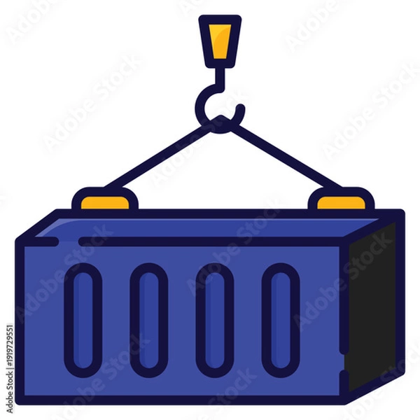 Obraz Container Lifting Icon