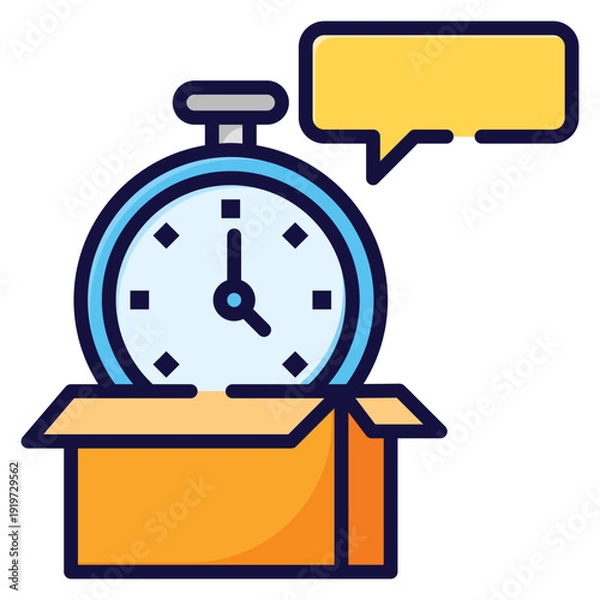 Obraz Delivery Time Icon