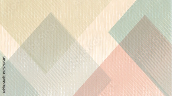 Obraz 春　和紙　模様　背景　