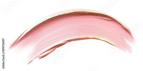 Obraz ピンク グリッター 化粧品 スウォッチ