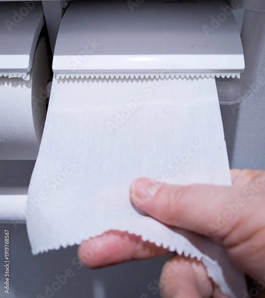 Fototapeta トイレットペーパー