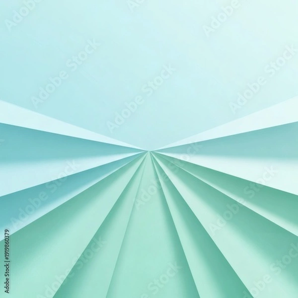 Obraz 부드러운 기하학적 종이 접기