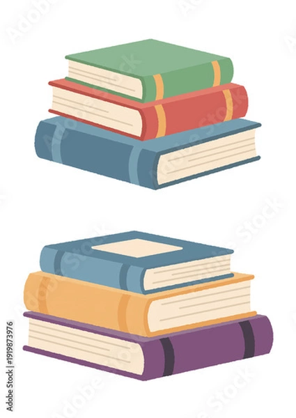 Obraz stack of books