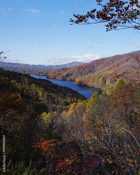 Obraz 福島県美しい秋の風景