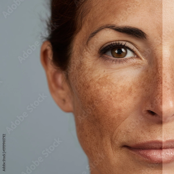 Obraz Uneven Skin Tone