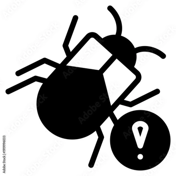 Fototapeta Bug Icon