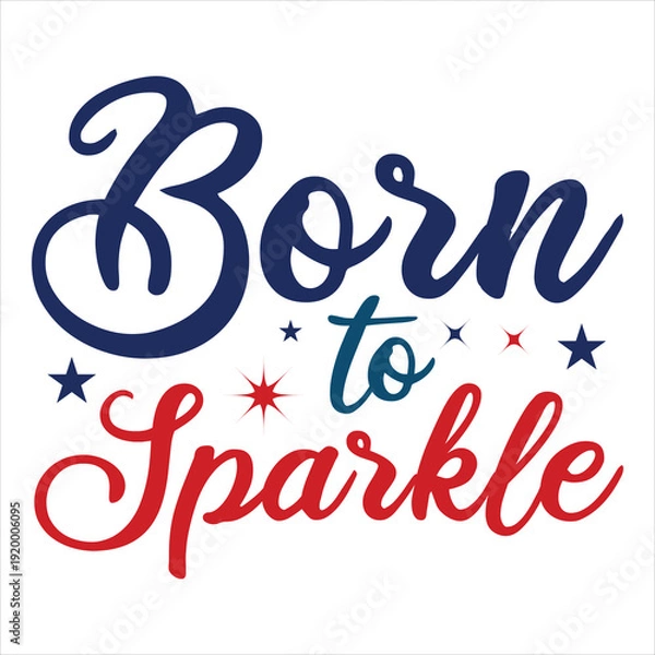 Fototapeta Born to sparkle