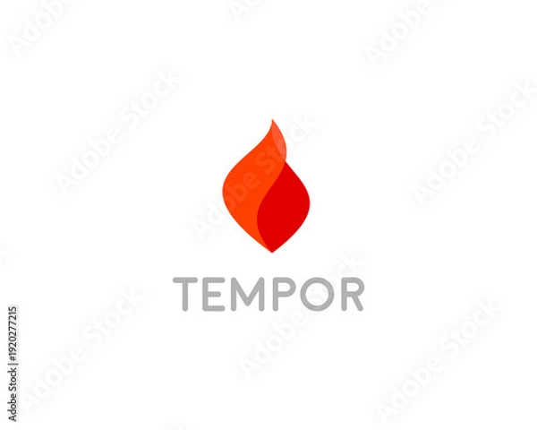 Obraz Fire grill logo symbol design. Flame  icon logotype