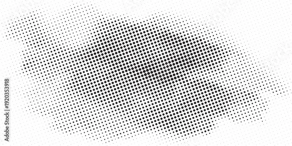 Obraz Abstract Halftone Dot Pattern Overlay Texture Background.