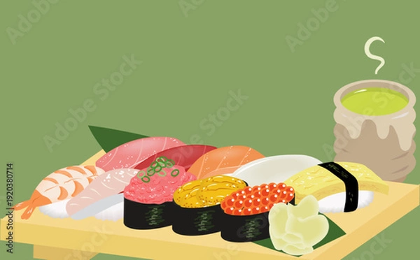 Obraz 寿司フレーム