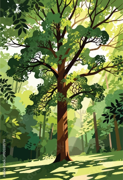 Obraz tree in the park