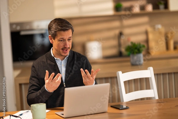 Obraz Work From Home