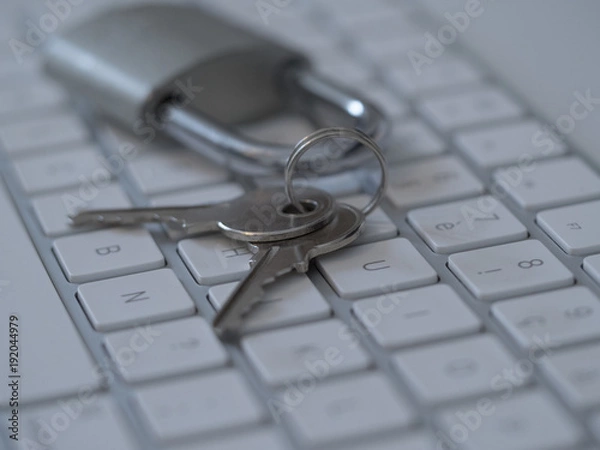 Fototapeta Cadenas : Sécurité informatique et protection des données