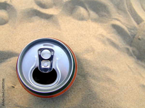 Obraz erfrischung am strand
