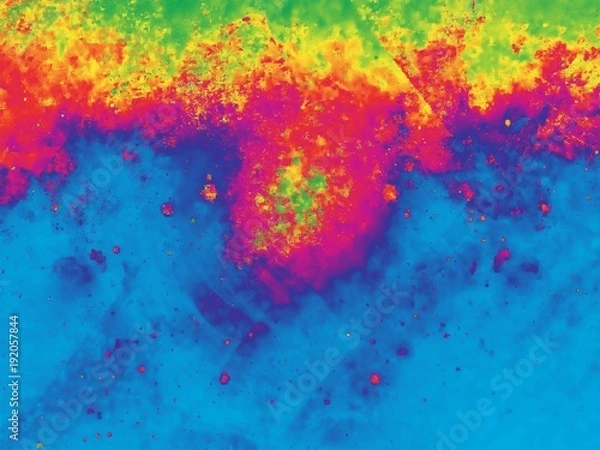 Obraz Infrared Ultraviolet Abstract Wallpaper