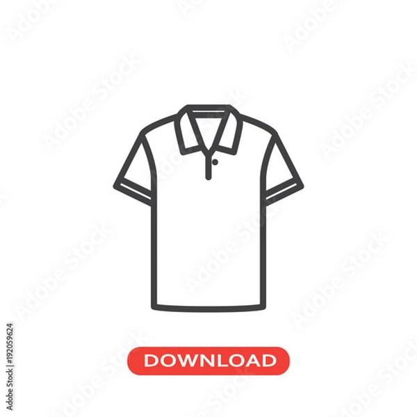 Obraz Cotton Polo Shirt icon
