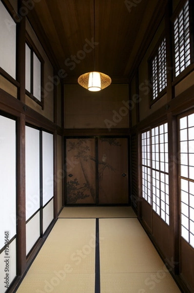 Obraz 畳敷きの廊下