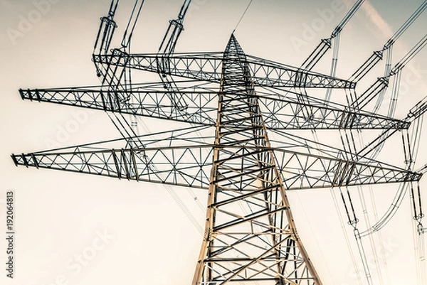 Fototapeta Hochspannung
