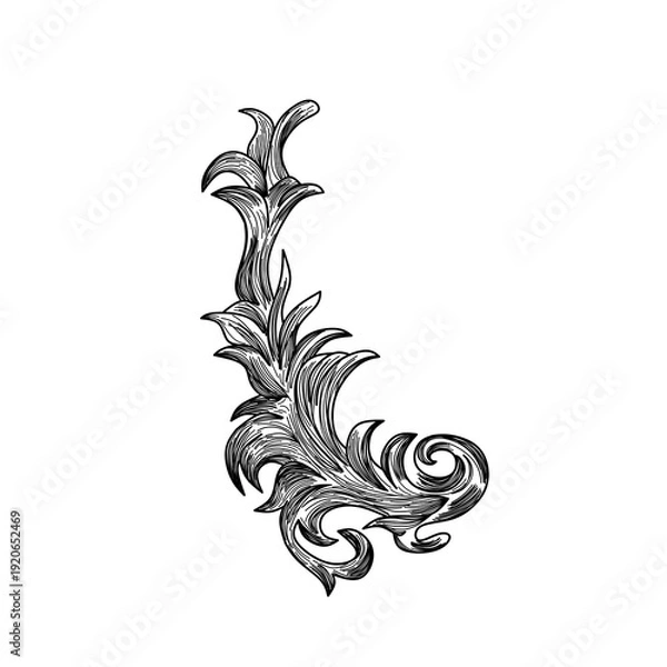 Obraz floral design element