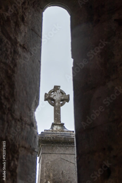 Obraz Irish celtic cross