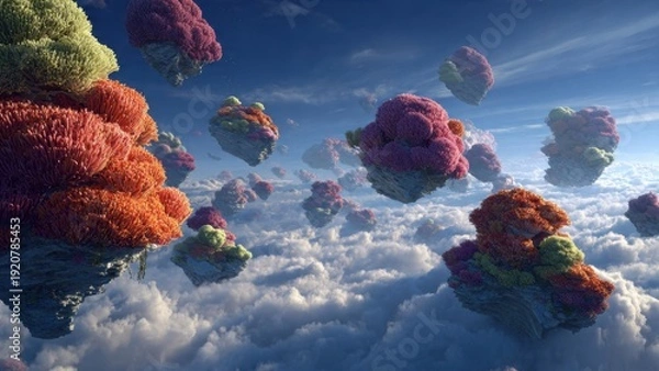 Obraz Floating Islands in the Sky