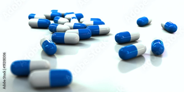 Obraz pilules bleues