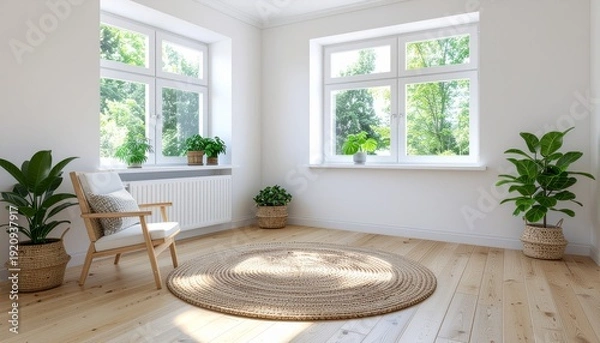 Obraz 新生活北欧ナチュラル一人暮らしワンルーム