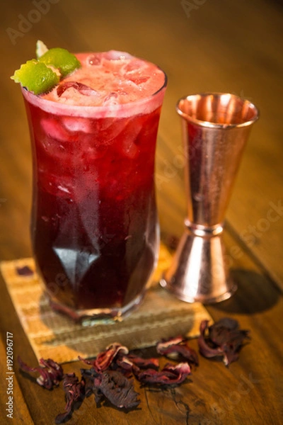 Obraz Hibiscus drink ZK