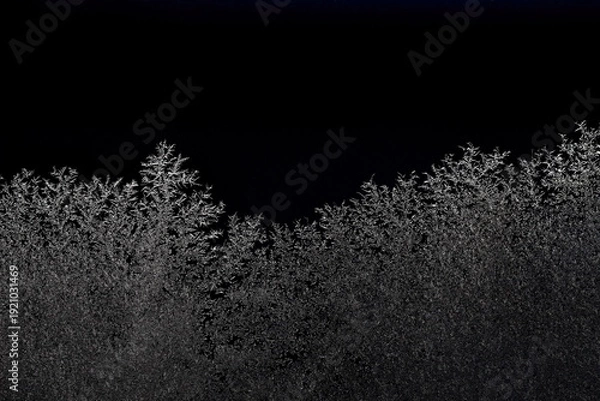 Obraz ガラスについた霜