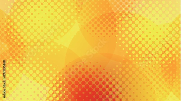 Obraz 網点　金　抽象的　模様　背景