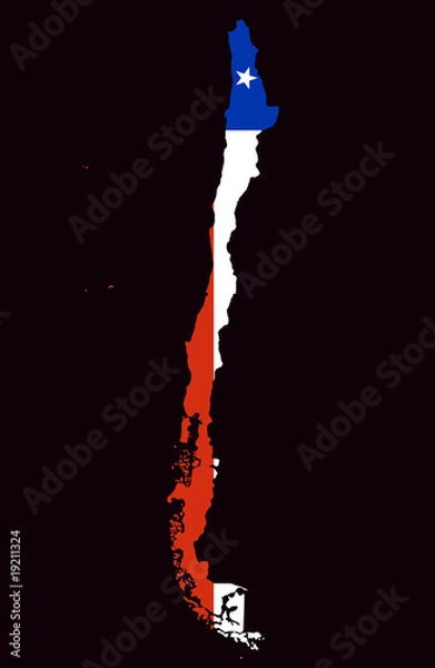 Obraz Republic of Chile