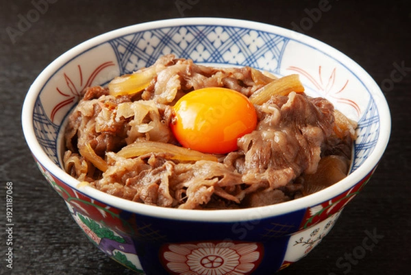 Obraz 和牛の牛丼
