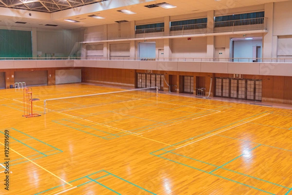 Obraz インドアテニスコート
