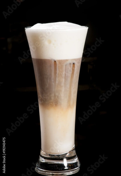 Obraz Cold Coffee Milkshake with cream
