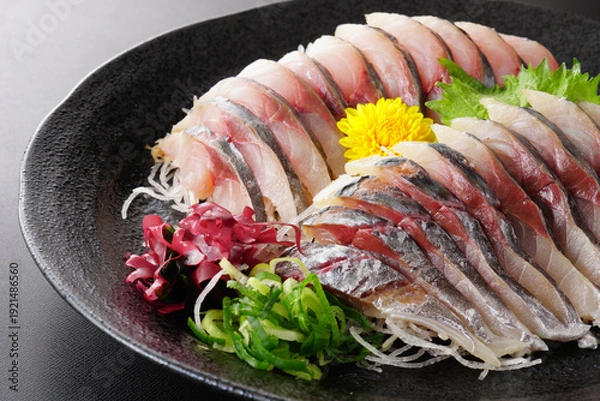Obraz 真あじのお刺身