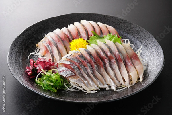 Obraz 真あじのお刺身