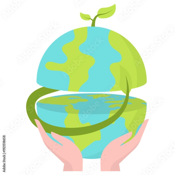 Obraz Eco Friendly Earth Illustration