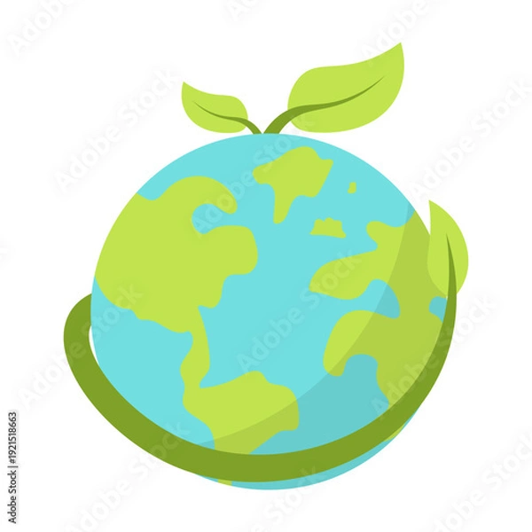 Obraz Eco Friendly Earth Illustration