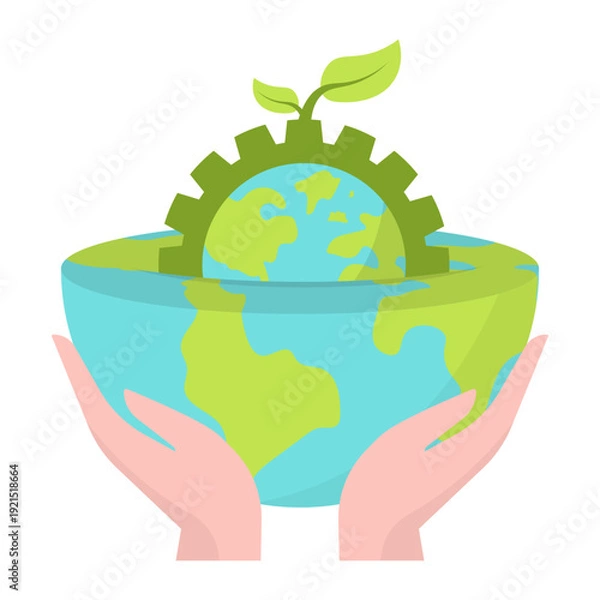 Obraz Eco Friendly Earth Illustration