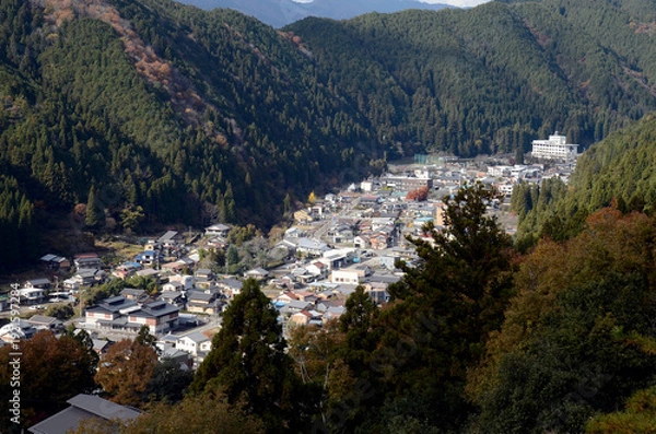 Obraz 郡上八幡の街並み