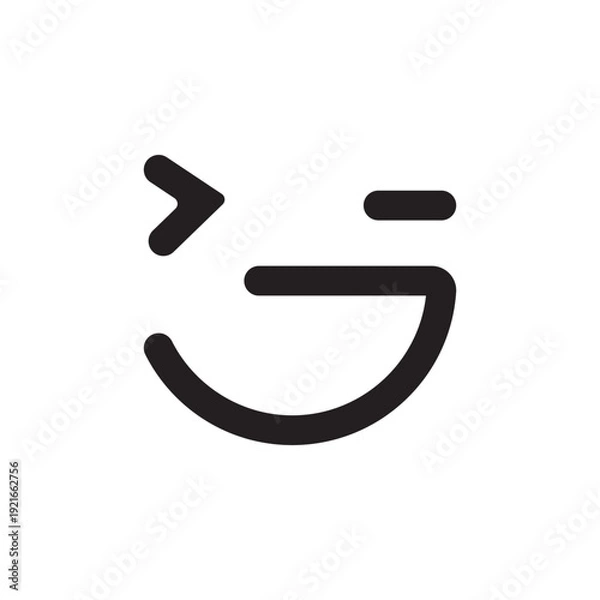 Obraz Modern robot symbol icon  vector illustration design