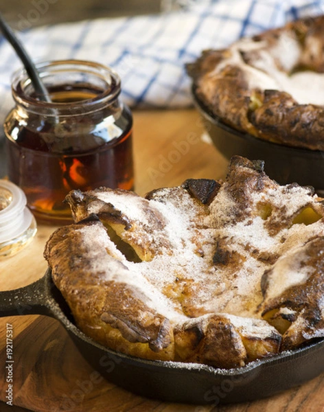 Obraz Apple Puff Pancake Pie
