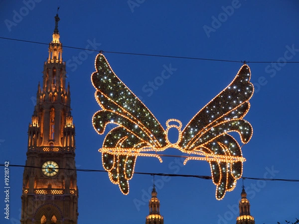 Obraz Weihnachtsmarkt in Wien