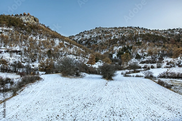 Obraz Albarracín en invierno